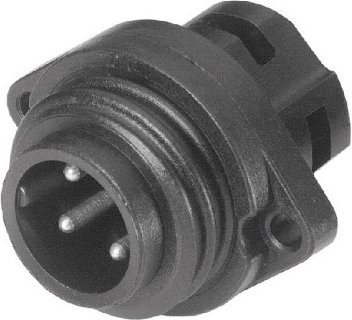 Amphenol C016 30C006 100 12 Rundstik Stik, indbygning Samlet poltal: 6 + PE Serie (rundstikforbindelse): C016 1 stk