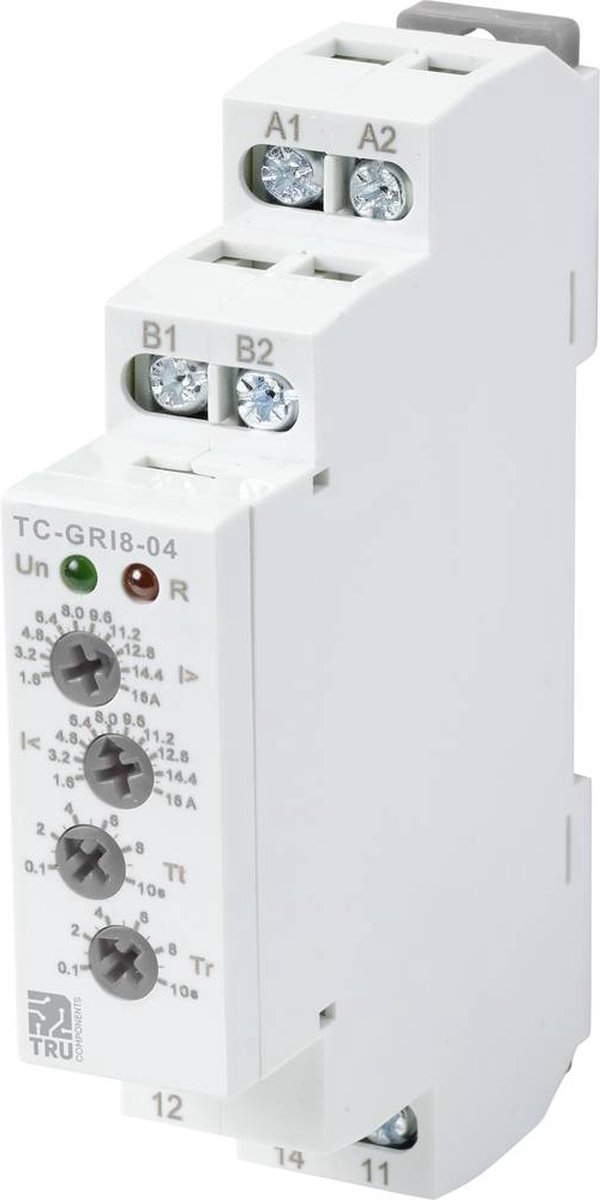 TRU COMPONENTS Strømovervågningsrelæ GRI8-04/16 strøm