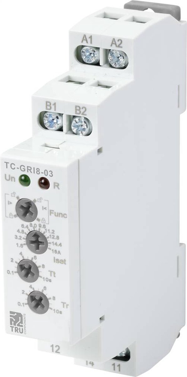 TRU COMPONENTS Strømovervågningsrelæ GRI8-03/16 strøm