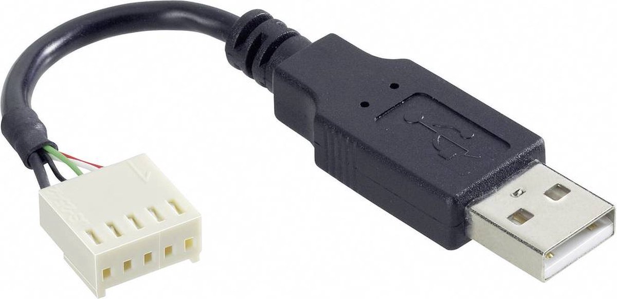 USB-adapter-stik kabel 2.0 Stik, lige 14193 USB-A 14193 Bulgin Indhold: 1 stk
