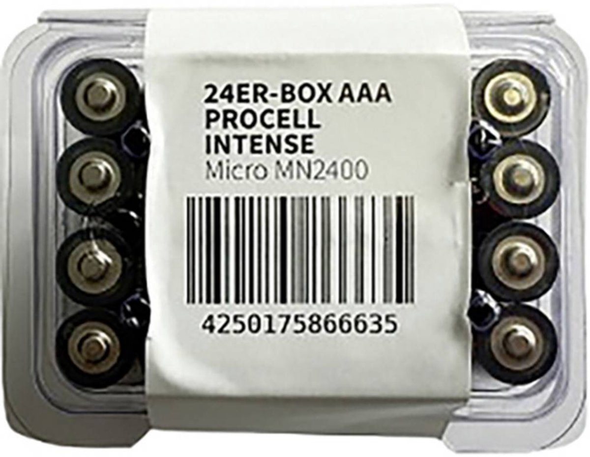 PROCELL AAA-batteri Micro LR03 Alkali-mangan 1100 mAh 1.5 V 24 stk