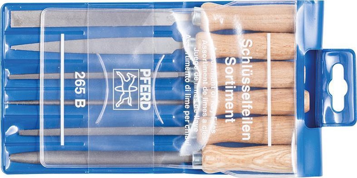 PFERD TOOLS 11706100 Nøglefile-sæt slag 2 inkl. fil-dele i plastlomme 100 mm 1 stk