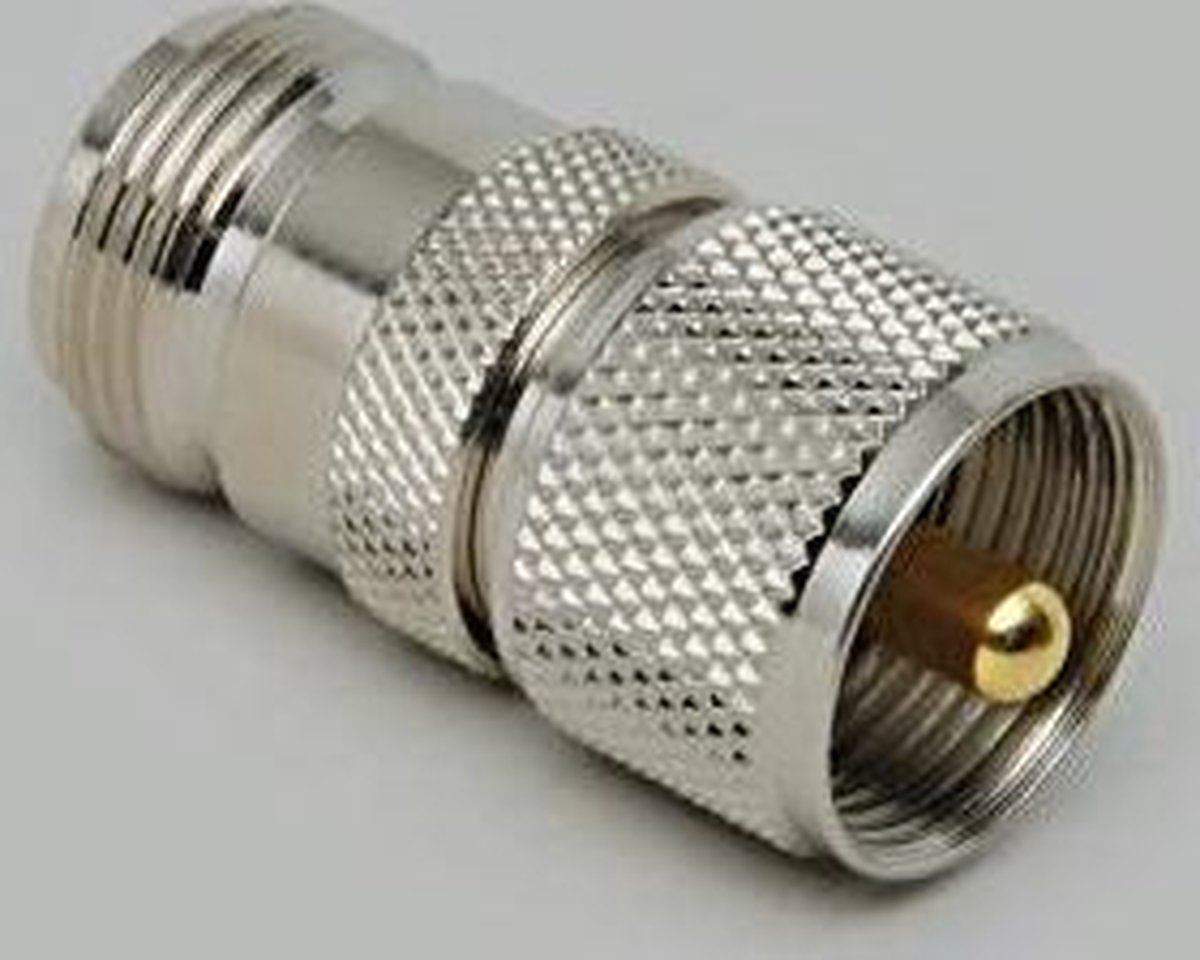 BKL Electronic 0406034 0406034 UHF-adapter UHF-stik - N-tilslutning 1 stk