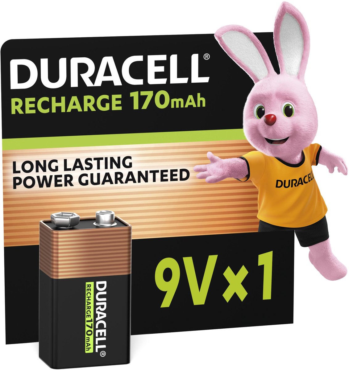 9 V-blokbatteri Duracell 148064 NiMH 8.4 V 170 mAh 1 stk