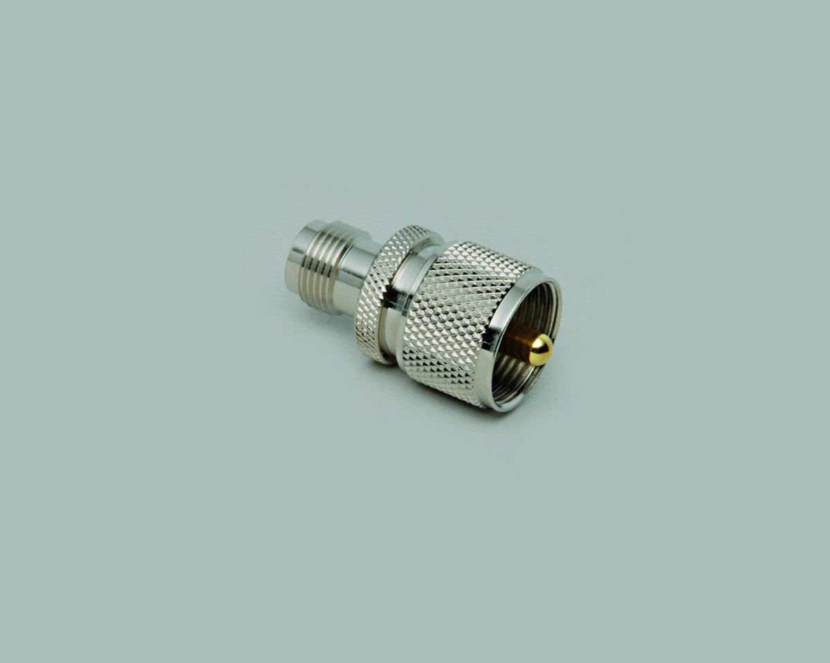 BKL Electronic 0406037 0406037 UHF-adapter UHF-stik - TNC-tilslutning 1 stk