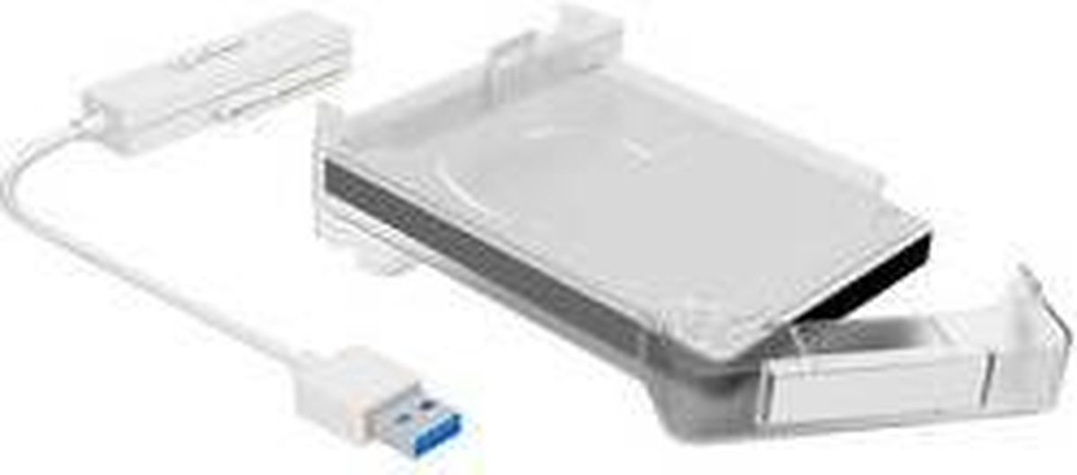 ICY BOX 60002 6.35 cm (2.5 tommer)-harddiskkabinet 2.5 tommer USB-A (USB 3.2 Gen 1)