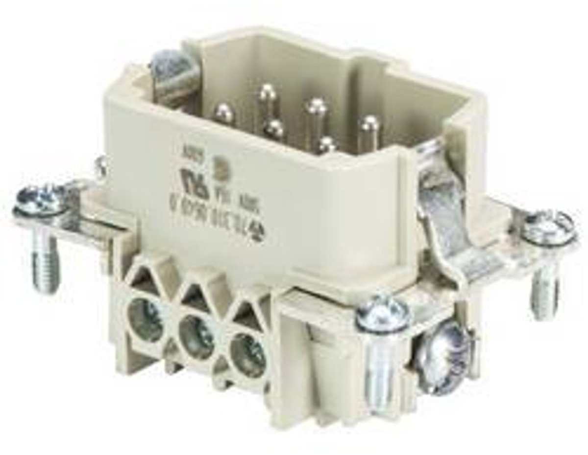 Wieland Electric 70.310.0640.0 Stiftindsats BAS Samlet poltal 6 + PE 1 stk
