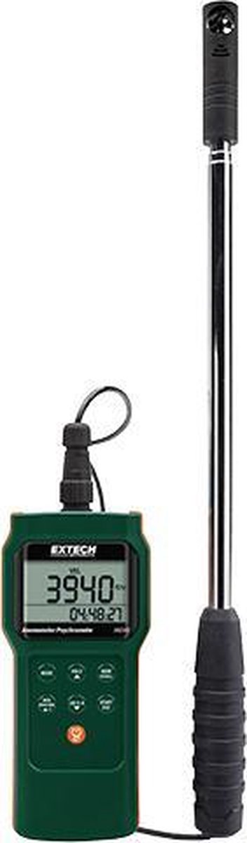 Extech AN340 Anemometer 0.5 til 20 m/s Ekstern sensor