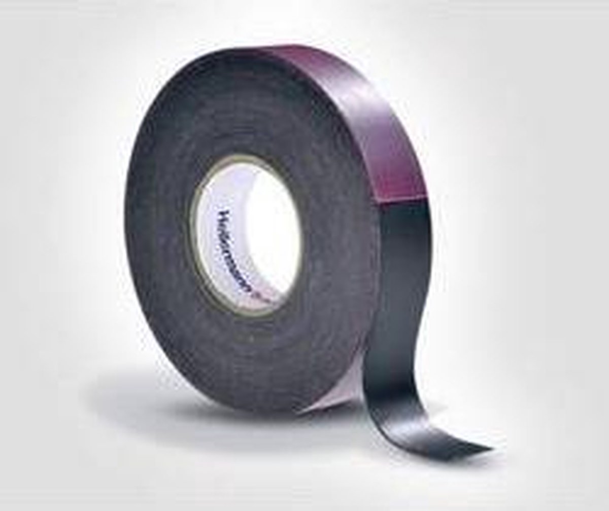 HellermannTyton HTAPE-POWER600-38x6.7-NR-BK (6.7) 711-10201 Tape (L x B) 6.7 m x 38 mm 1 stk