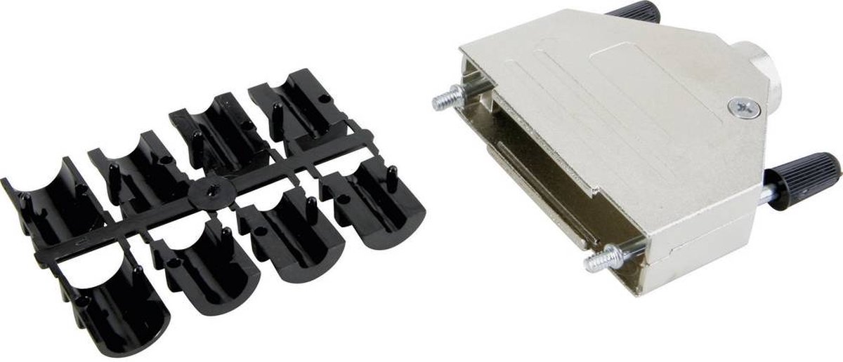 Conec 165X02699XE 165X02699XE D-SUB-kabinet Poltal: 15 Metal 45 ° Sølv 1 stk