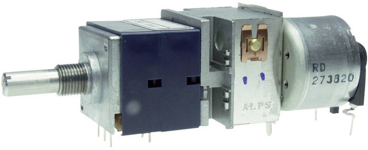 ALPS 401563 RK27112MC 100KBX2 Motorpotentiometer støvtæt Stereo 0.05 W 100 kΩ 1 stk Piece