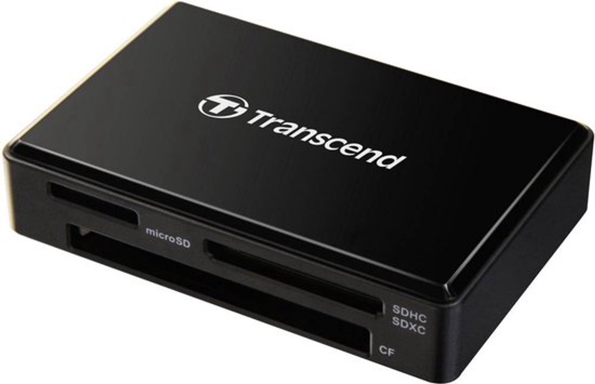 Transcend TS-RDF8K2 Ekstern kortlæser USB-A (USB 3.2 Gen 1) Flerfarvet