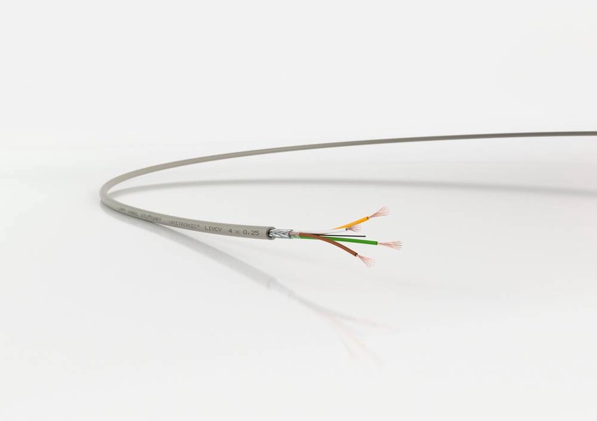 LAPP 34502/50 Datakabel UNITRONIC LIYCY 2 x 0.34 mm² Grå 50 m