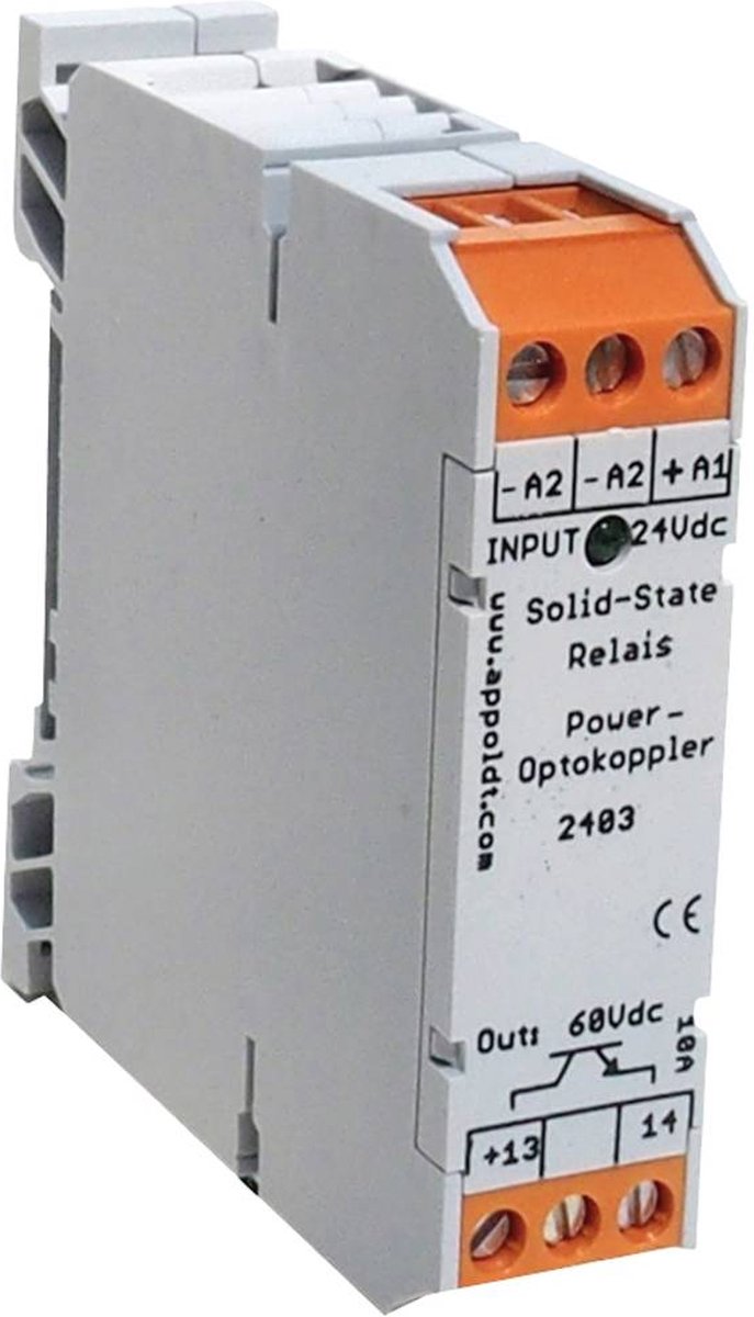 Appoldt POK 100V/10A Halvlederrelæ Nominel spænding: 24 V/DC Brydestrøm (max.): 10 A 1 stk