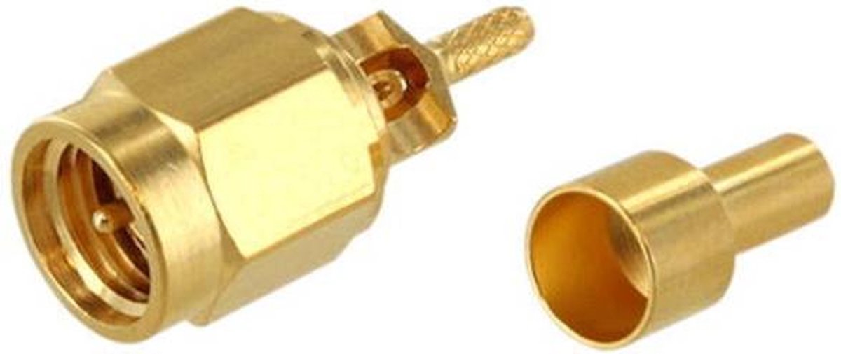 Telegärtner 100024651 100024651 SMA-stikforbindelse Stik, lige 50 Ω 1 stk