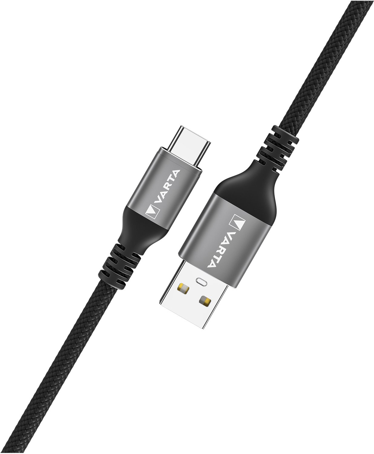 Varta USB-kabel USB 2.0 USB-A-hanstik, USB-C® stik 2.00 m Flerfarvet med USB 57935101111