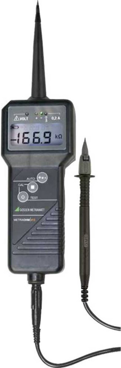 Gossen Metrawatt METRAOHM 413 Lav-ohm-måleapparat CAT II 600 V, CAT III 300 V LCD