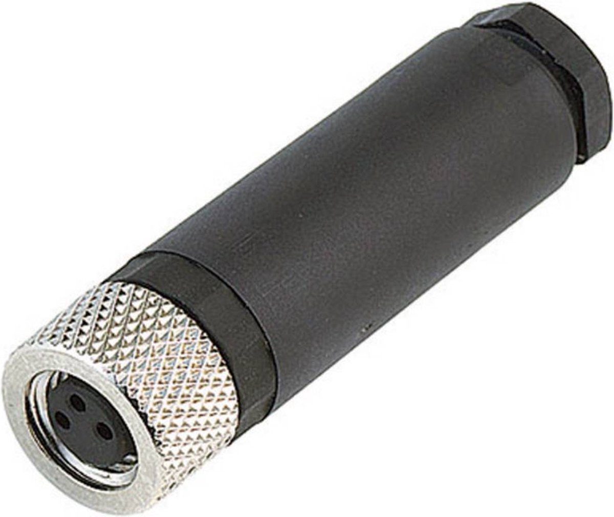 binder 99-3376-100-04 Sensor-, aktuator-stik, M8 Tilslutning, lige Pol-tal (RJ): 4 1 stk Box