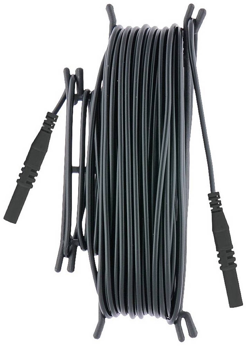 Metrel A 1620 Sikkerhedsprøveledning Bananstik 4 mm Bananstik 4 mm 5 m Sort 1 stk