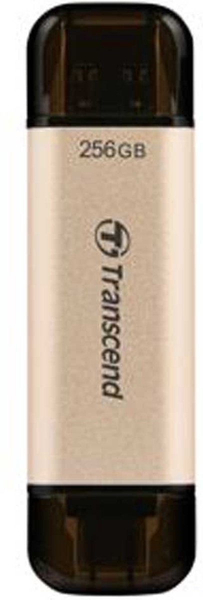 Transcend JetFlash 930C USB-flashdrev 256 GB Guld TS256GJF930C USB-A (USB 3.2 Gen 1), USB-C®