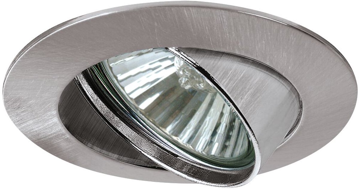 Paulmann 98878 Premium Line Indbygningsring Halogen GU10 50 W Jern (børstet)