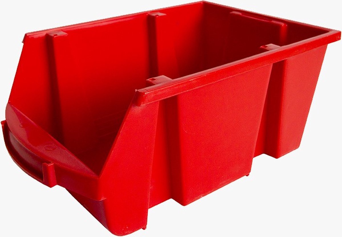 VISO SPACY4R Opbevaringskasser (B x H x T) 215 x 150 x 335 mm Rød 1 stk
