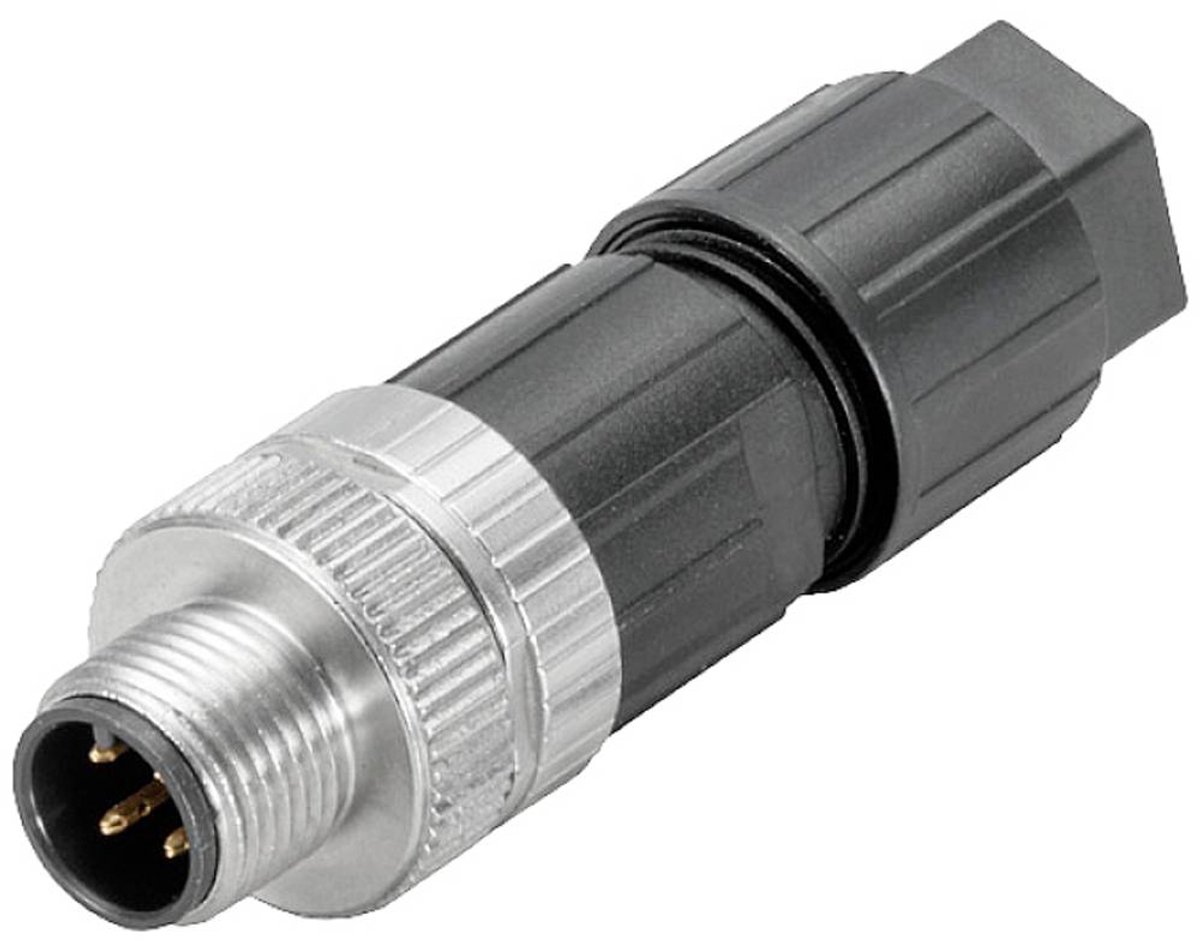 Weidmüller 2681560000 Sensor-/Aktor-Stikforbindelse M12 Stik Pol-tal (RJ): 5 1 stk Piece
