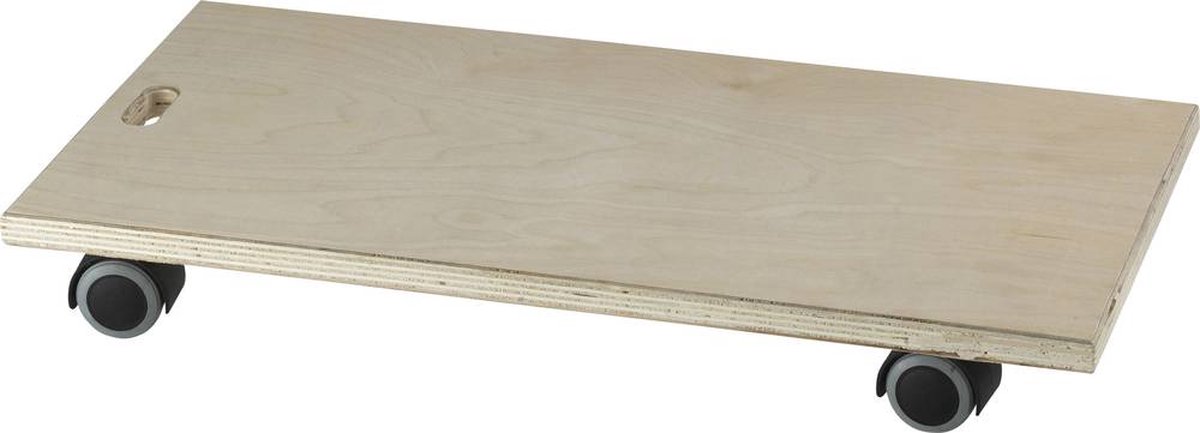 dörner + helmer 2906222 Vario Soft Transportrullevogn Bæreevne (max.): 80 kg 500 mm x 250 mm