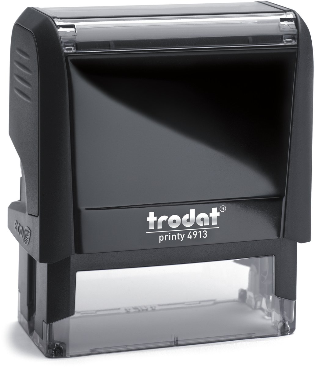 Trodat 44086 Tekststempel Sort 58 x 22 mm (B x H)