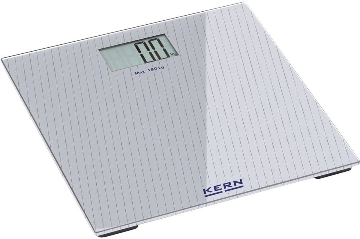 Kern MGD 200K-1L Personvægte MGD 100K-1 digital Vejeområde=180 kg Grå