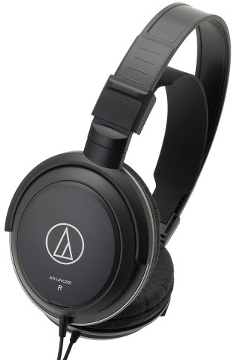 Audio-Technica ATH-AVC200 auricular y casco Auriculares Alámbrico Diadema Música Negro