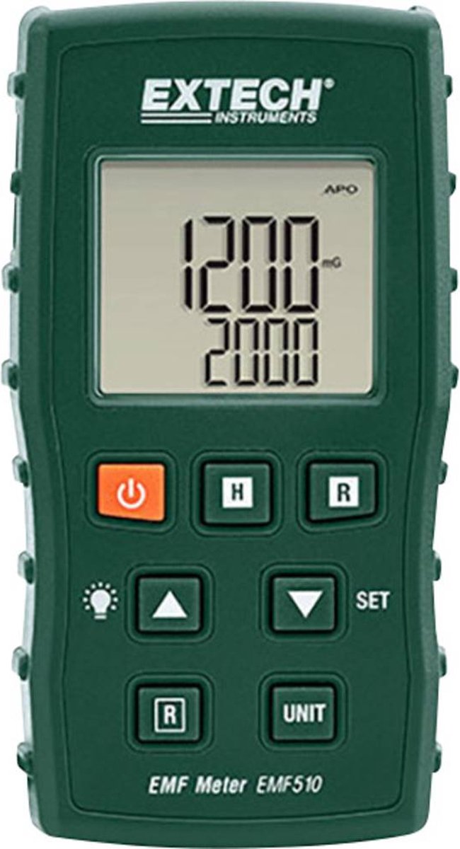 Extech EMF510 Lavfrekvens (LF) -elektrosmogmåler