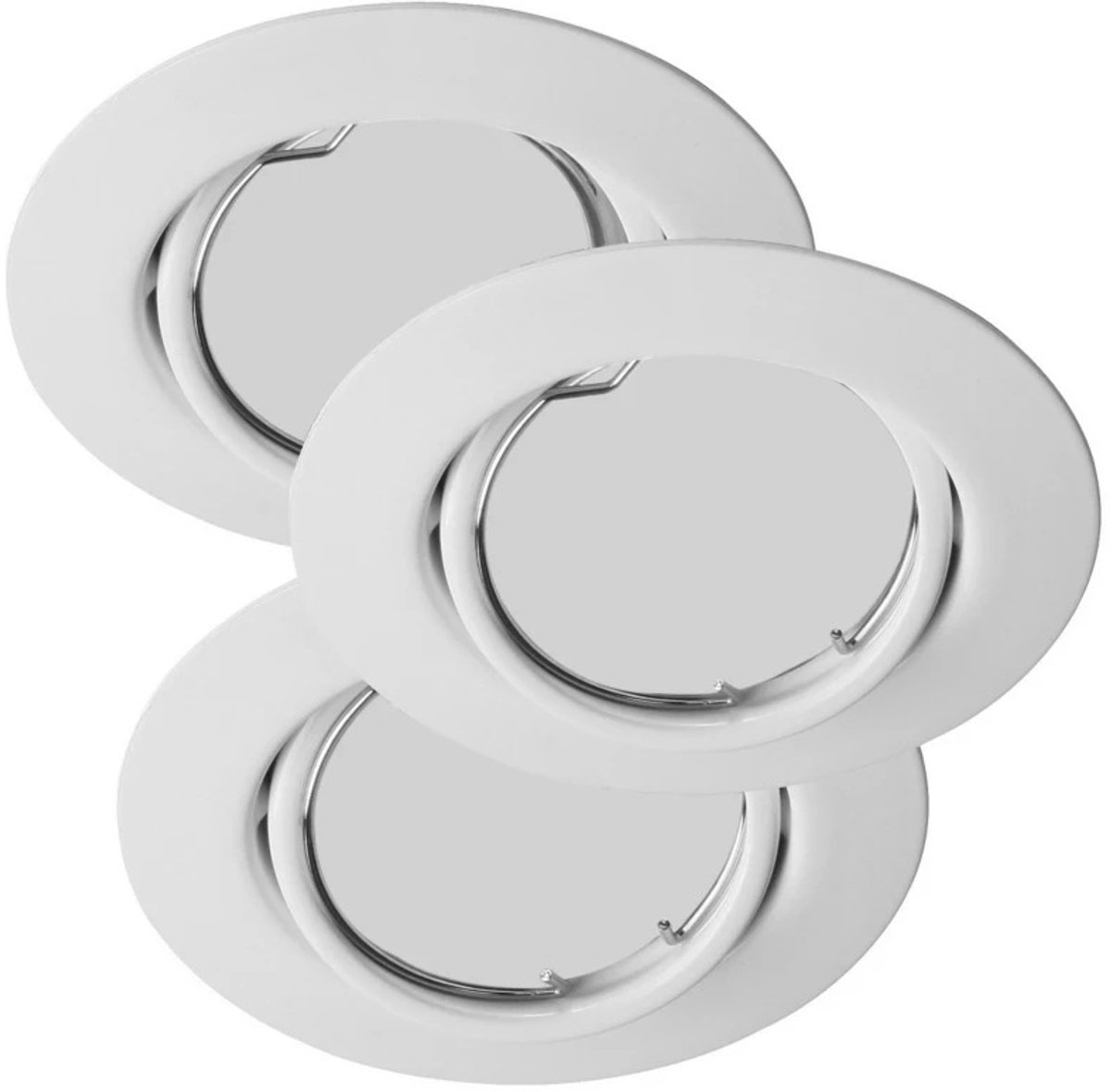 Nordlux 54540101 Triton 3-Kit Indbygningsring GU10 Hvid