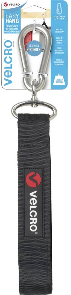 VELCRO® Velcrosele med sele Ekstra stærk (L x B) 813 mm x 25 mm Sort 1 stk