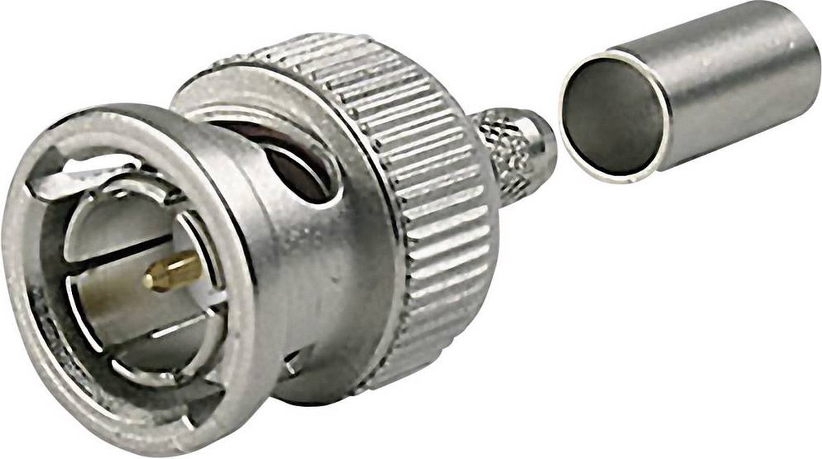 Telegärtner 100023477 100023477 HDTV-BNC-stik Stik, lige 75 Ω 1 stk