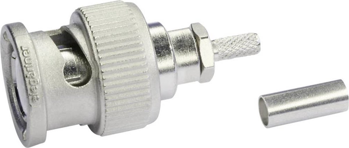 Telegärtner 100023342 100023342 BNC-stikforbindelse Stik, lige 50 Ω 1 stk