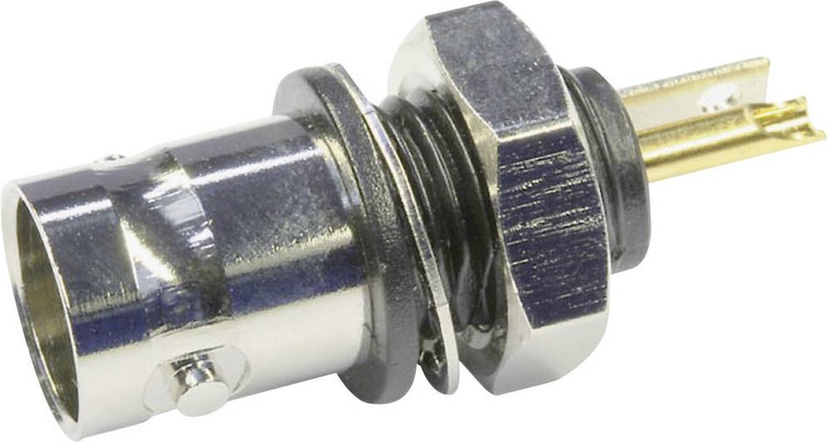 Telegärtner 100023436 100023436 BNC-stikforbindelse Tilslutning, indbygning lodret 50 Ω 1 stk Piece