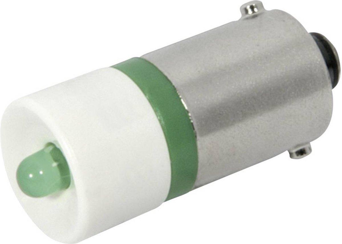 CML Innovative Technologies 18602251 LED-signallampe Grøn BA9s 12 V/DC, 12 V/AC 2400 mcd