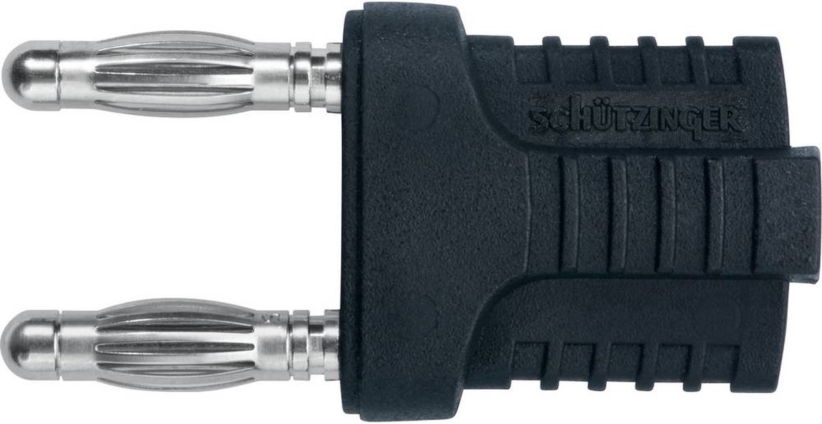 Schützinger KURZ 14-4 IG MB Ni / SW Kortslutningsstik Sort 1 stk Piece