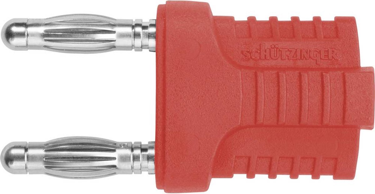Schützinger KURZ 14-4 IG MB Ni / RT Kortslutningsstik Rød 1 stk Piece