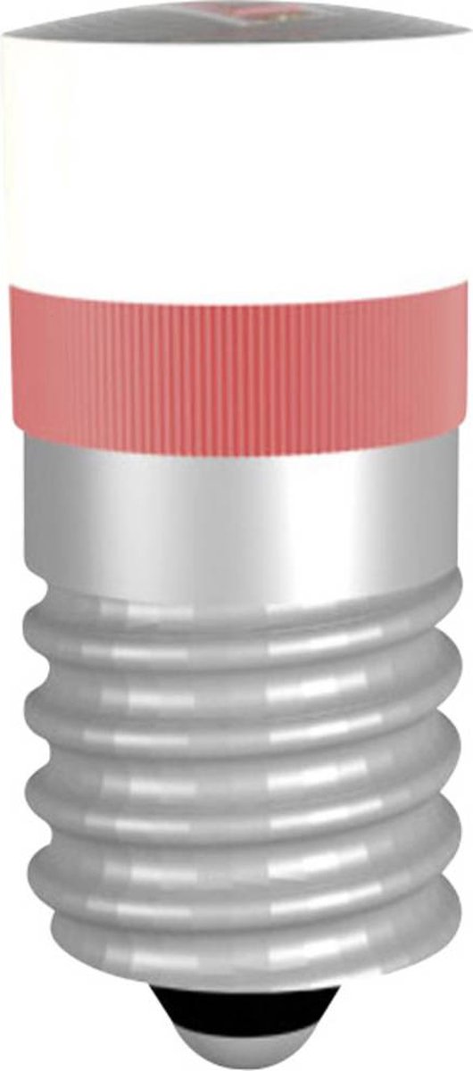 Signal Construct MWCE22649 LED-signallampe Hvid E10 24 V/DC, 24 V/AC
