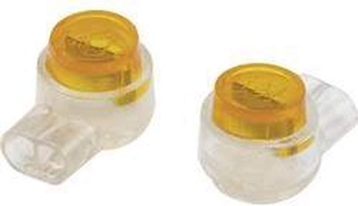 TRU COMPONENTS Enkeltladerstik fleksibel: 0.13-0.38 mm² stift: 0.13-0.38 mm² Poltal: 2 100 stk Gul