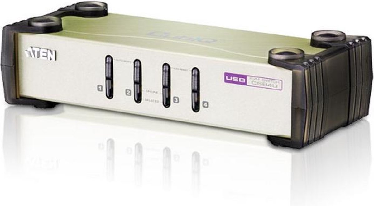 ATEN CS84U 4 porte KVM-omskifter VGA USB, PS/2 2048 x 1536 Pixel