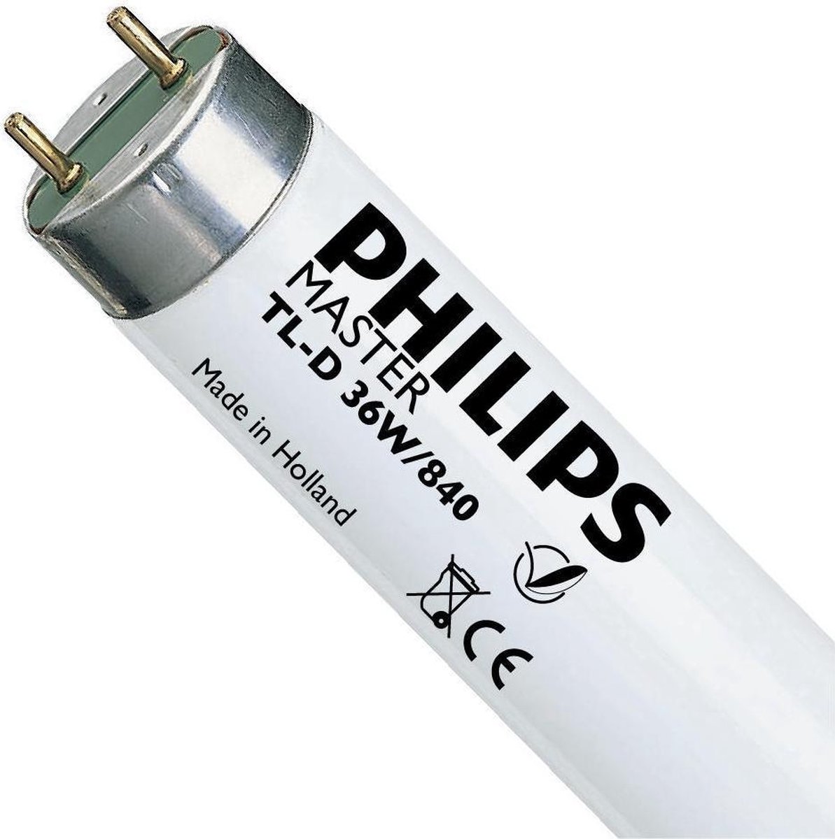 Philips Lysstofpære EEK: G (A - G) G13 36.6 W Neutralhvid Stavform (Ø x L) 28 mm x 984.2 mm 1 stk