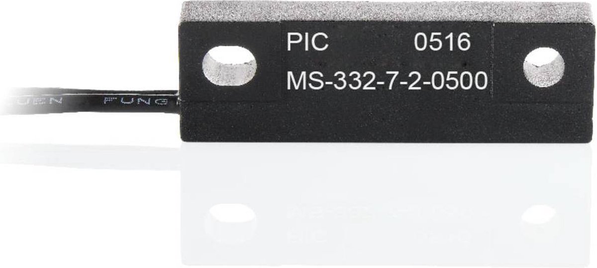 PIC MS-332-7-2-0500 Reed-kontakt 1 x brydekontakt 175 V/DC, 120 V/AC 0.25 A 5 W, 5 VA