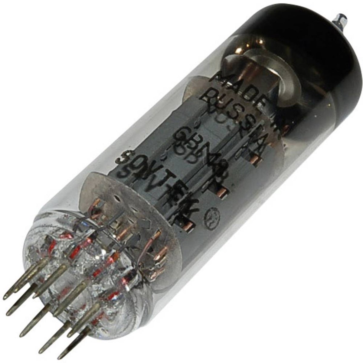 BTB Vertrieb ECL 82 = 6 BM 8 Elektronrør Triode-Pentode 100 V, 170 V 3.5 mA, 41 mA Poltal: 9 Sokkeltype: Noval Indhold 1 stk