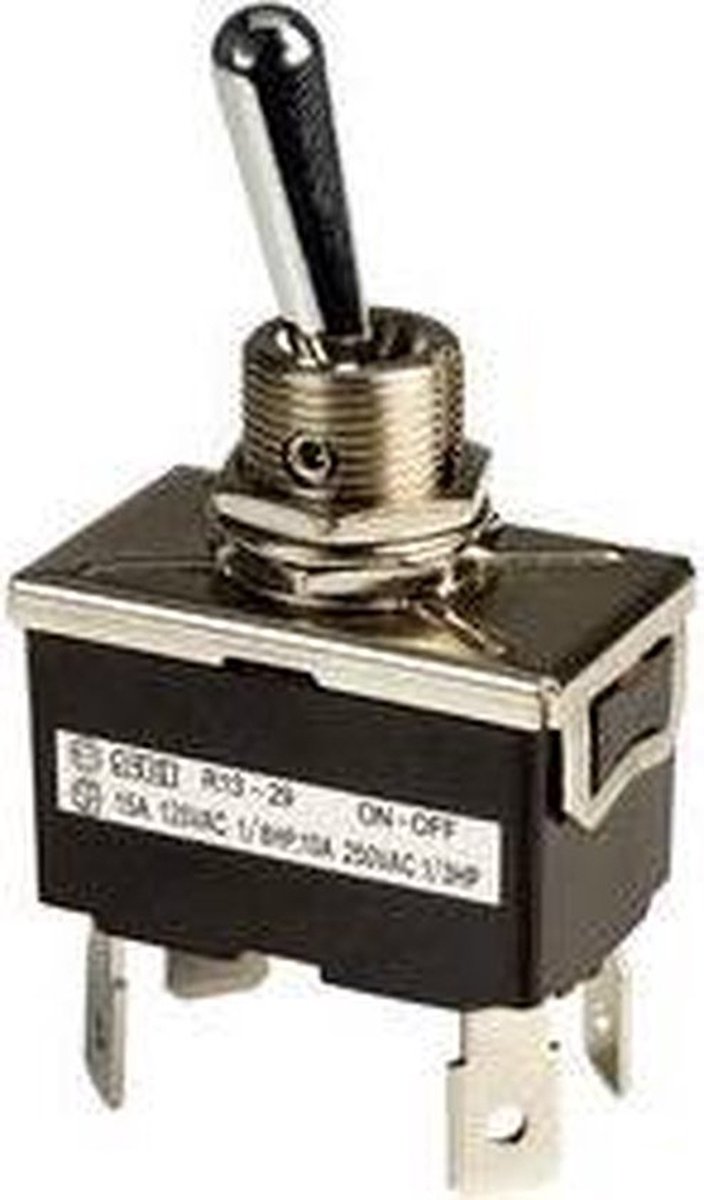 SCI R13-29F R13-29F Vippeafbryder 250 V/AC 10 A 2 x Off/On Klikkende 1 stk