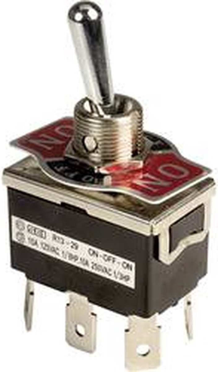 SCI R13-29E-01-HPH R13-29E-01-HPH Vippeafbryder 250 V/AC 10 A 2 x On/Off/On Klikkende 1 stk