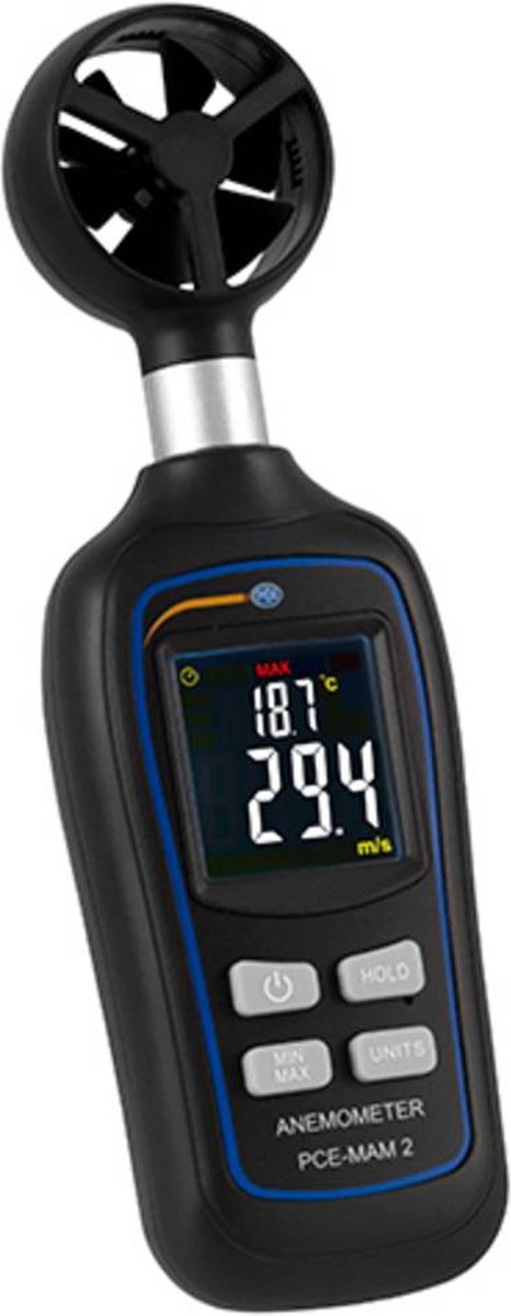 PCE Instruments PCE-MAM 2 Anemometer 0.4 til 30 m/s