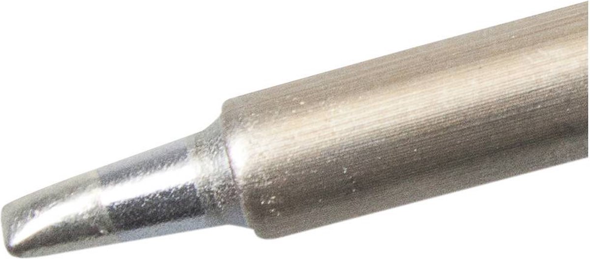 JBC Tools C245406 Loddespids Mejselform, lige Spidsstørrelse 0.7 mm Spids-længde 10 mm Indhold 1 stk